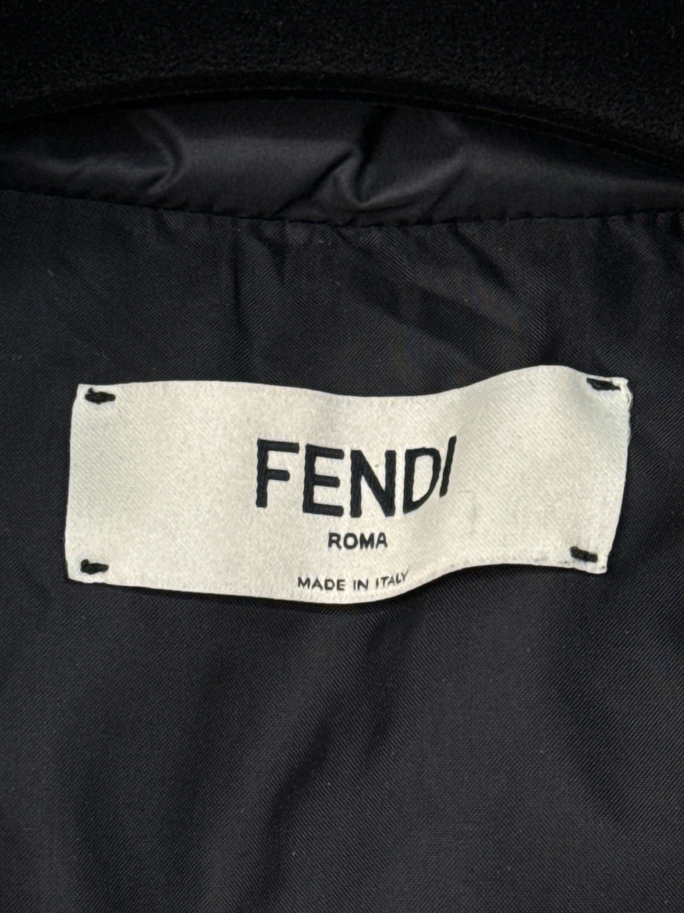 FENDI Puffer Black Size US 2 Coat