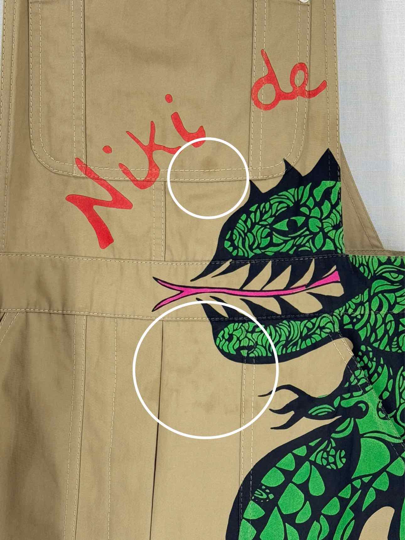 CHRISTIAN DIOR Dragon Beige & Green Size US 4 Overalls