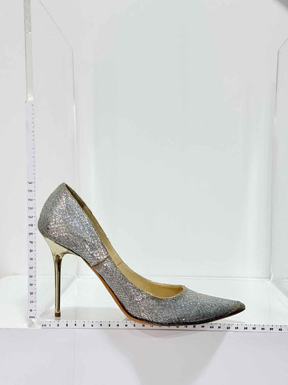 JIMMY CHOO Abel Silver Size EU 39.5 Pumps
