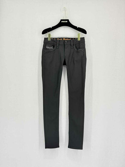ROCK REVIVAL Raanan Skinny Black Size 25 Jeans