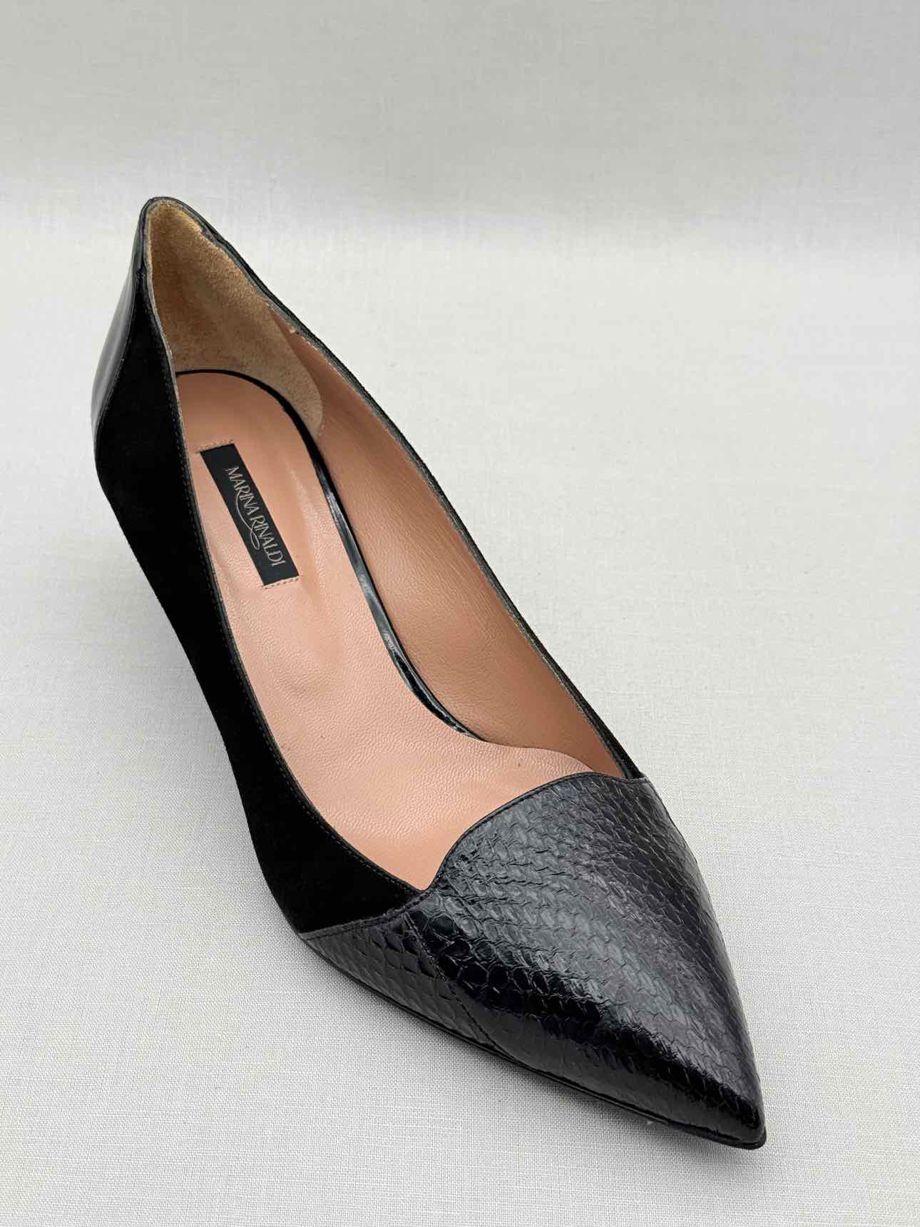 MARINA RINALDI Black Size EU 40 Pumps