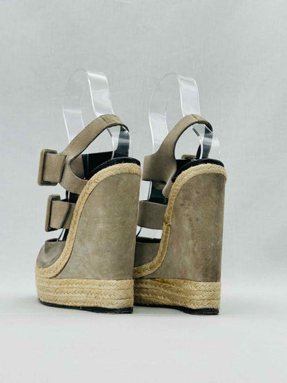 PIERRE HARDY Espadrille Grey Size EU 39 Wedges