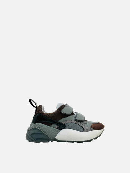 STELLA MCCARTNEY Eclypse Grey & Brown Sneakers