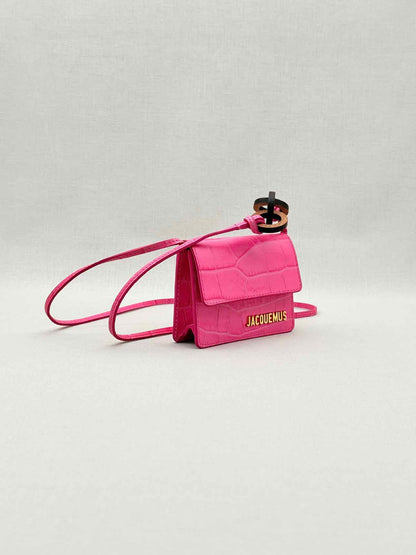 JACQUEMUS Le Riviera Pink Shoulder Bag