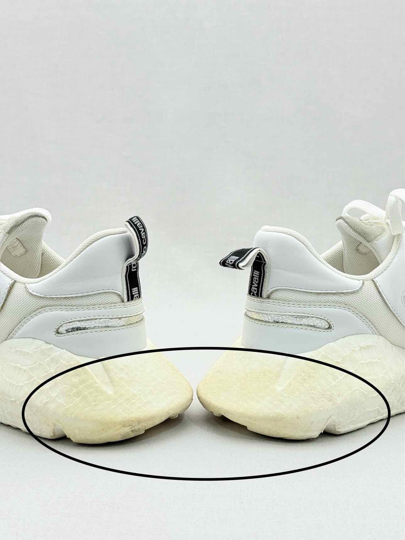 ROBERTO CAVALLI V1PER White Size EU 41 Sneakers