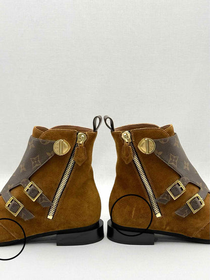 LOUIS VUITTON Jumble Brown Size EU 38.5 Ankle Boots