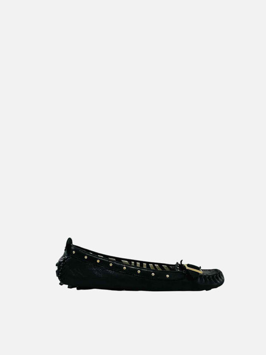 JIMMY CHOO Black Loafers 38