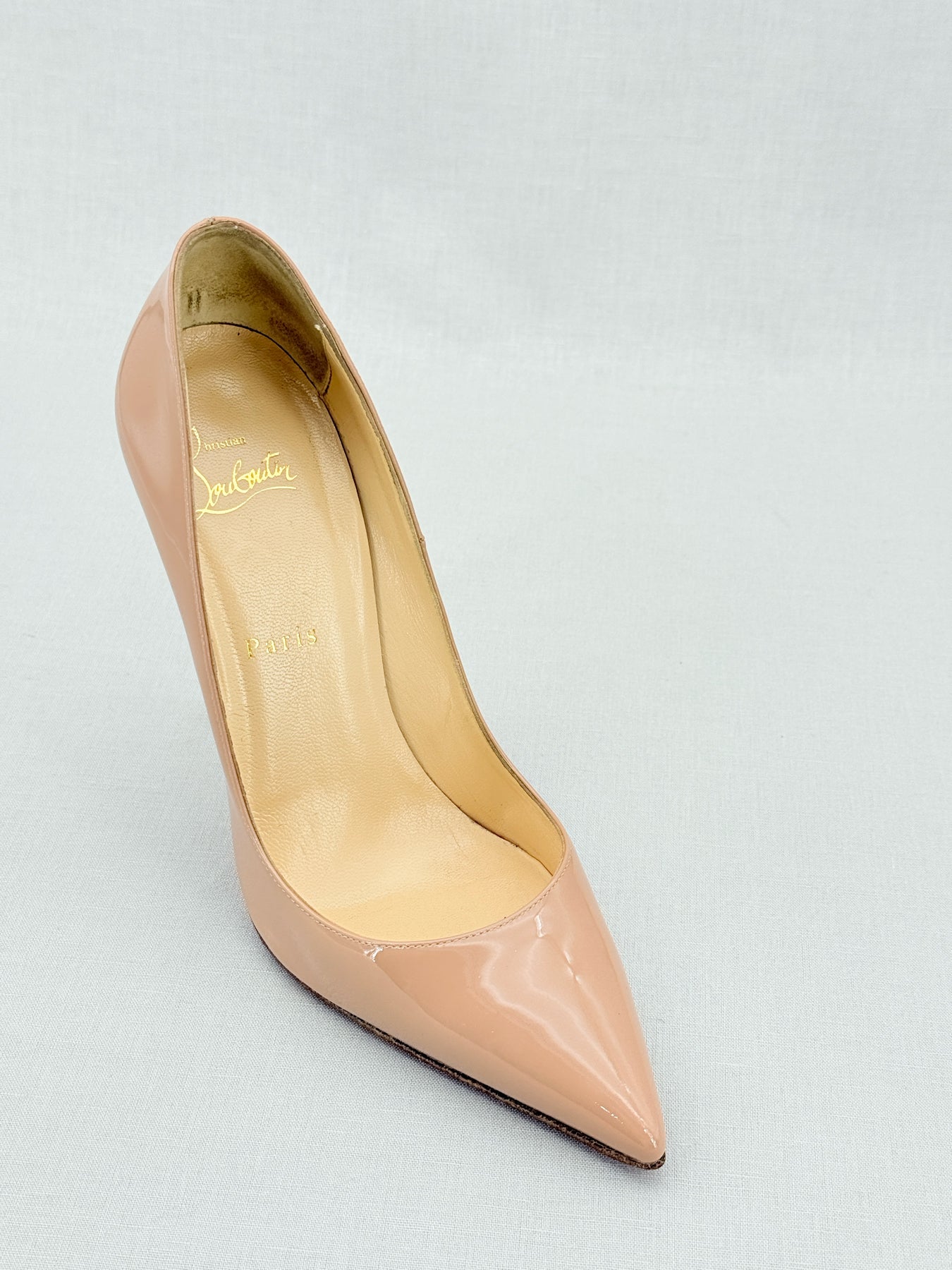 CHRISTIAN LOUBOUTIN So Kate Nude Size EU 39.5 Pumps