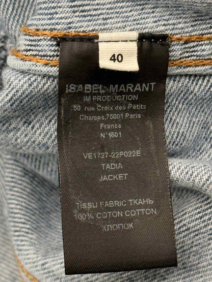 ISABEL MARANT ETOILE Tadia Blue Size US 8 Jacket