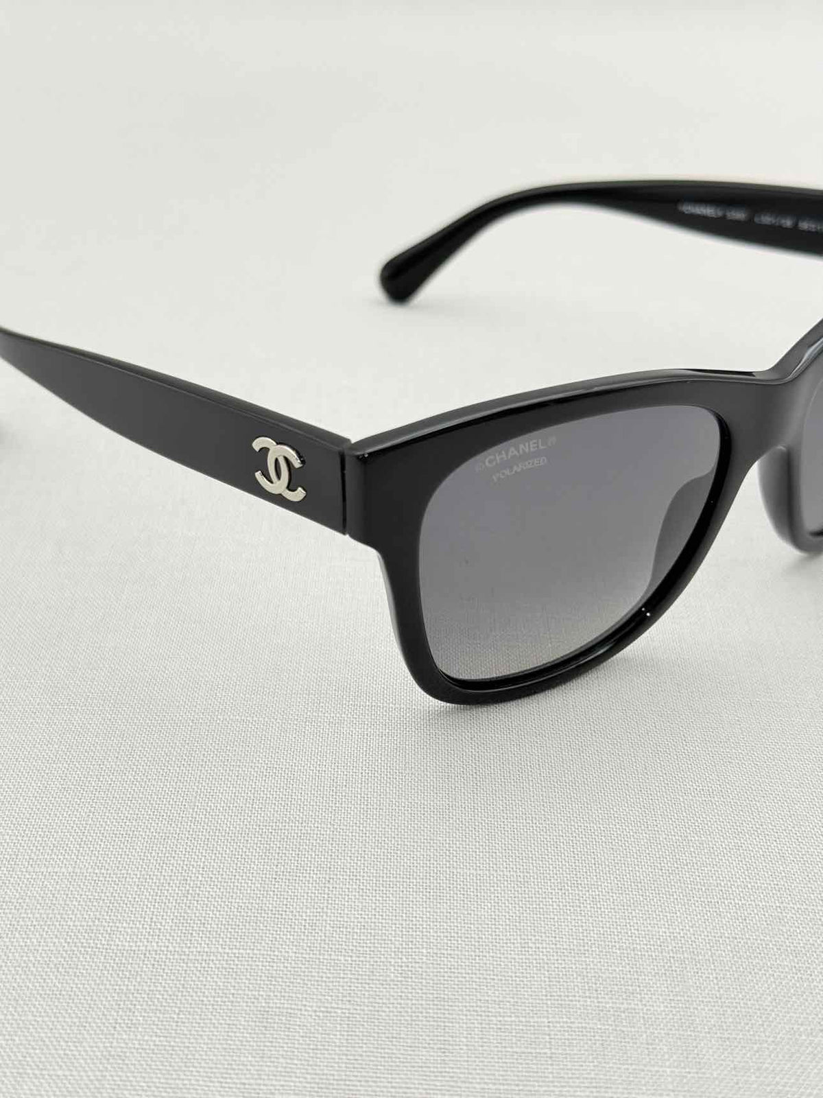 CHANEL Black Sunglasses
