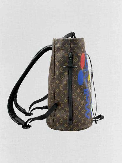 LOUIS VUITTON Limited Edition Brown Multicolor Backpack
