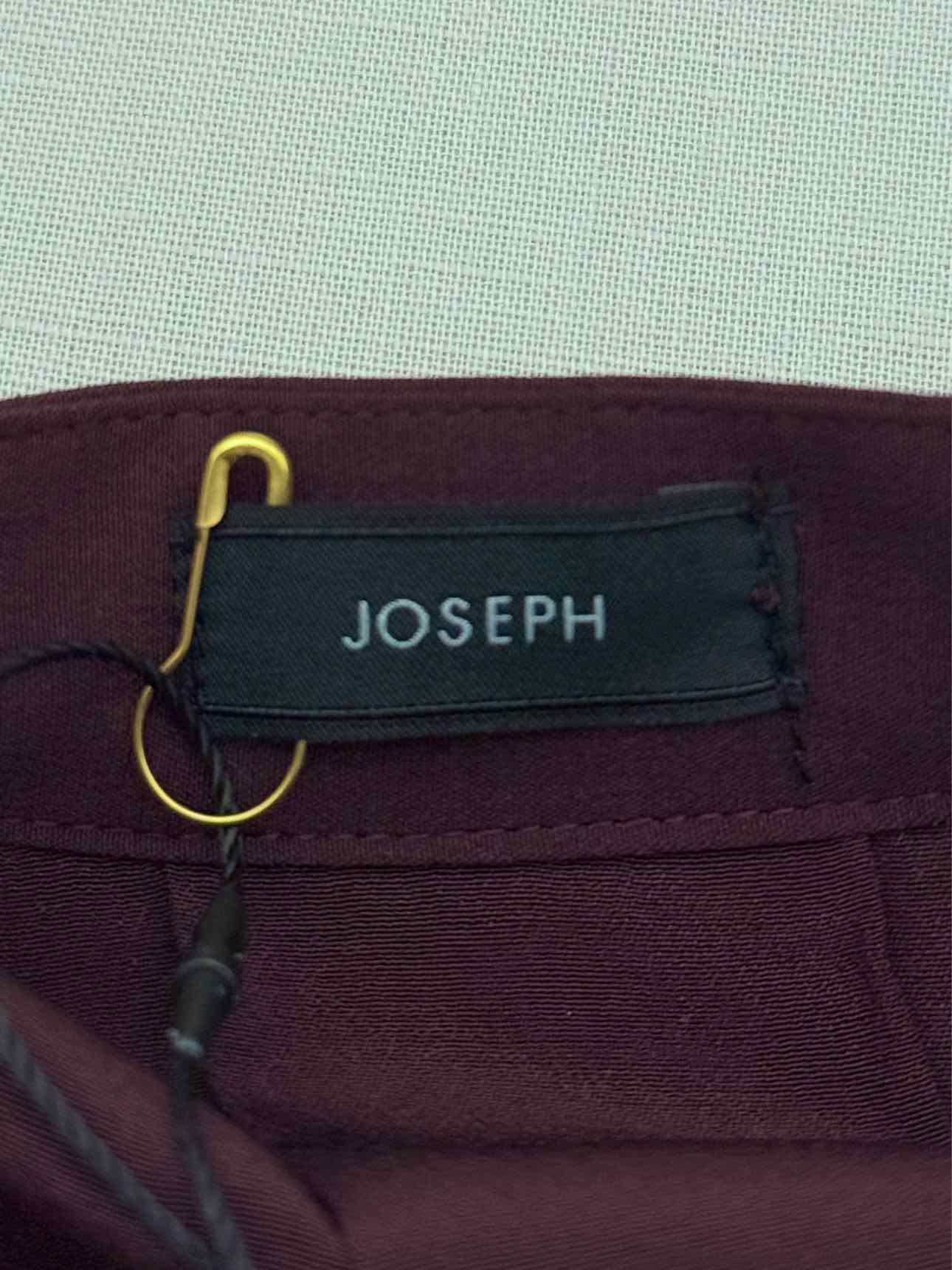 JOSEPH Carla Burgundy Size US 6 Blouse