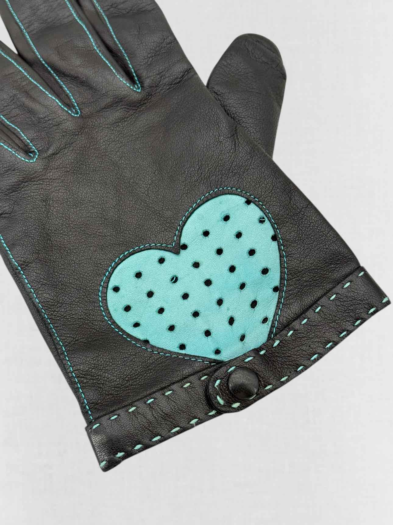 MOSCHINO Black Gloves