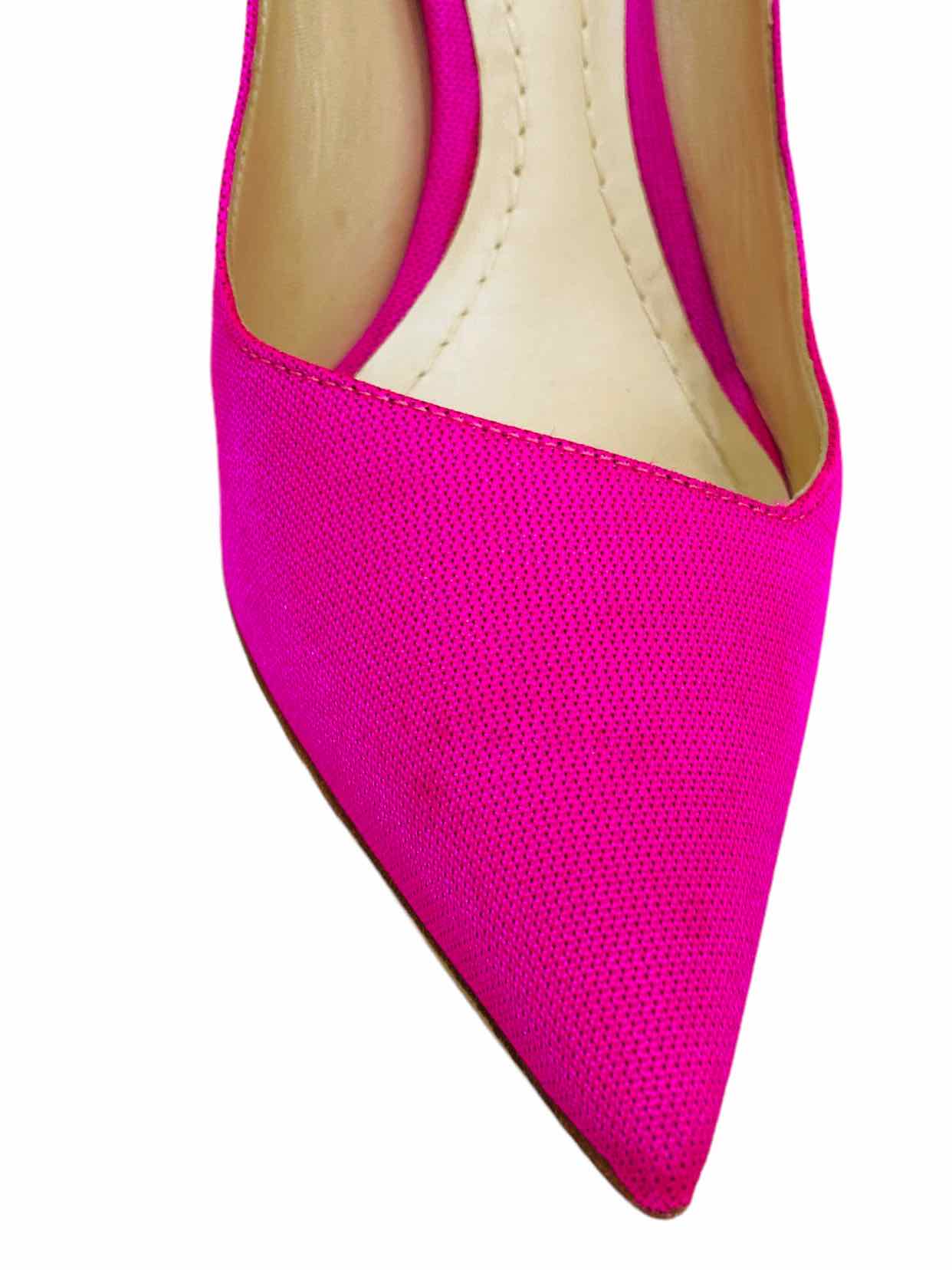 CHRISTIAN DIOR Pointed Toe Neon Pink Size EU 38.5 Pumps