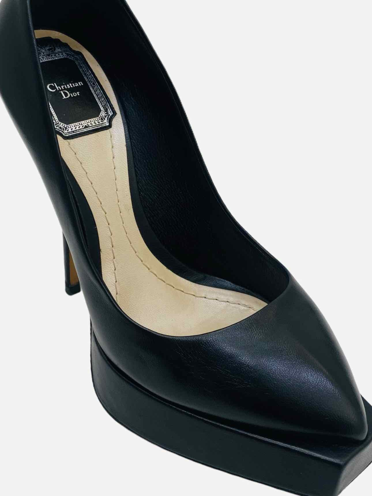 Dior black pumps deals