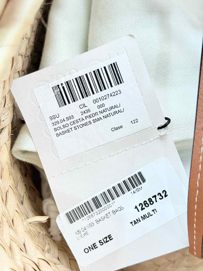 LOEWE Basket Stones Natural Tan Tote Bag