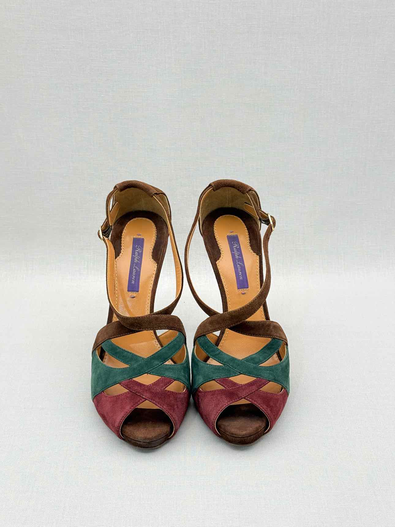 RALPH LAUREN Purple Label Size EU 38 Heeled Sandals