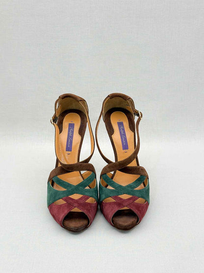 RALPH LAUREN Purple Label Size EU 38 Heeled Sandals