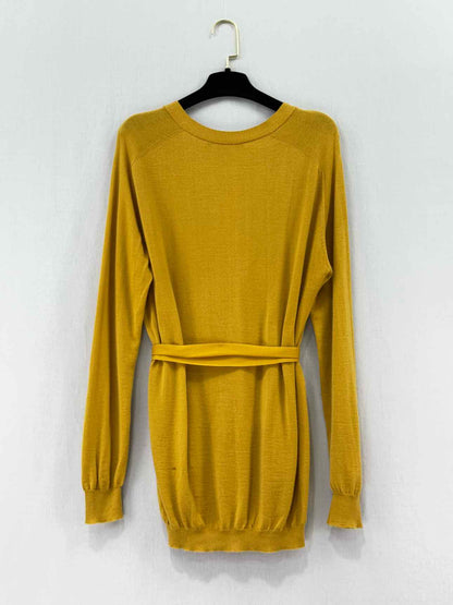 BALENCIAGA KNITS Long Yellow Size US 8 Cardigan