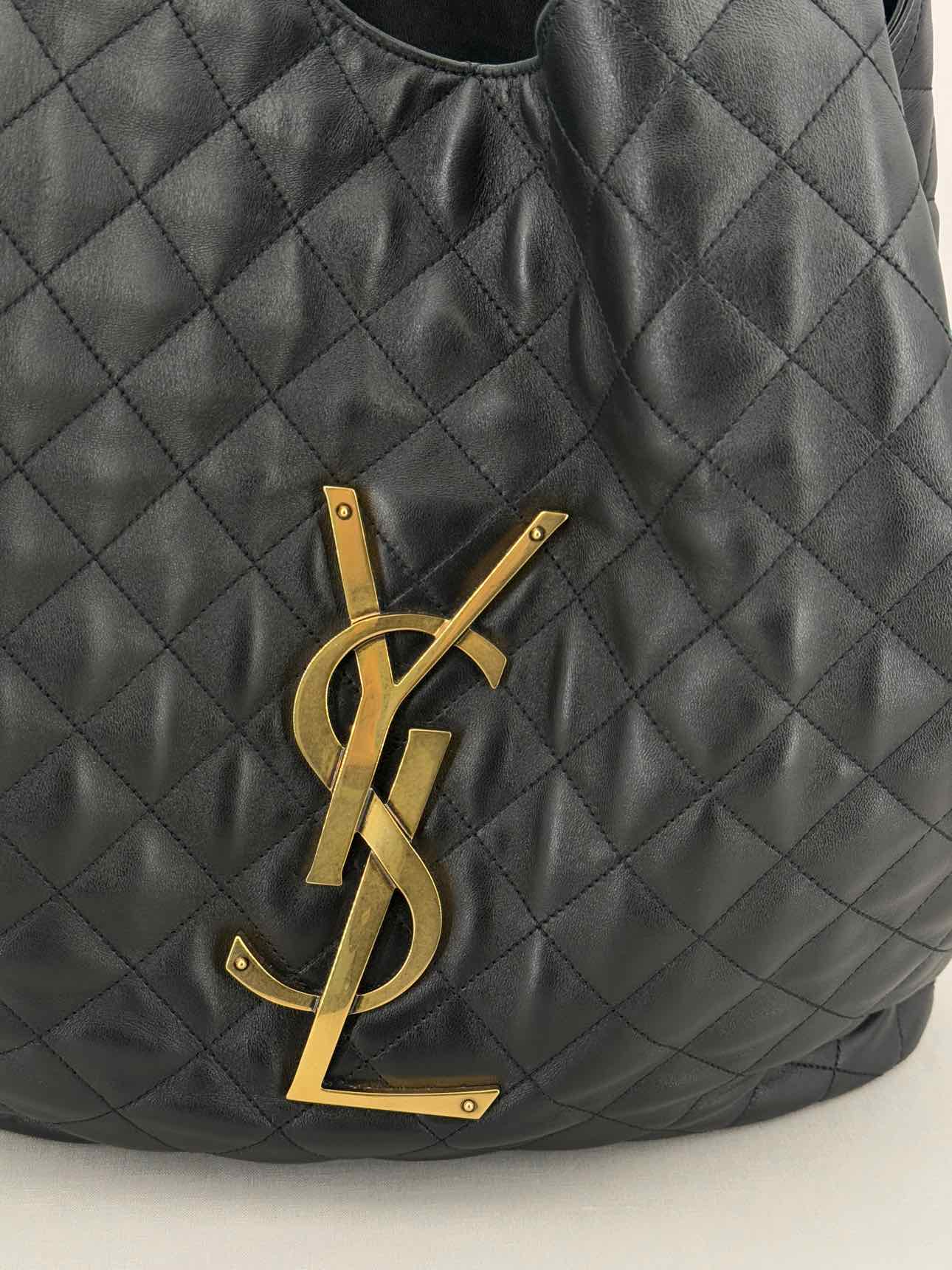 SAINT LAURENT Icare Black Tote Bag