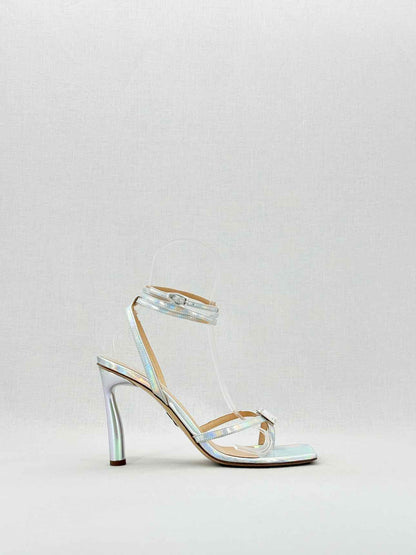 PAUL ANDREW Silver Size EU 39 Heeled Sandals
