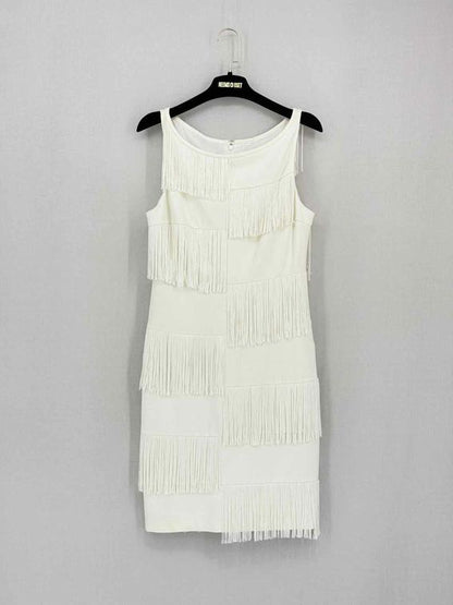 TRINA TURK White Size Medium Short Dress