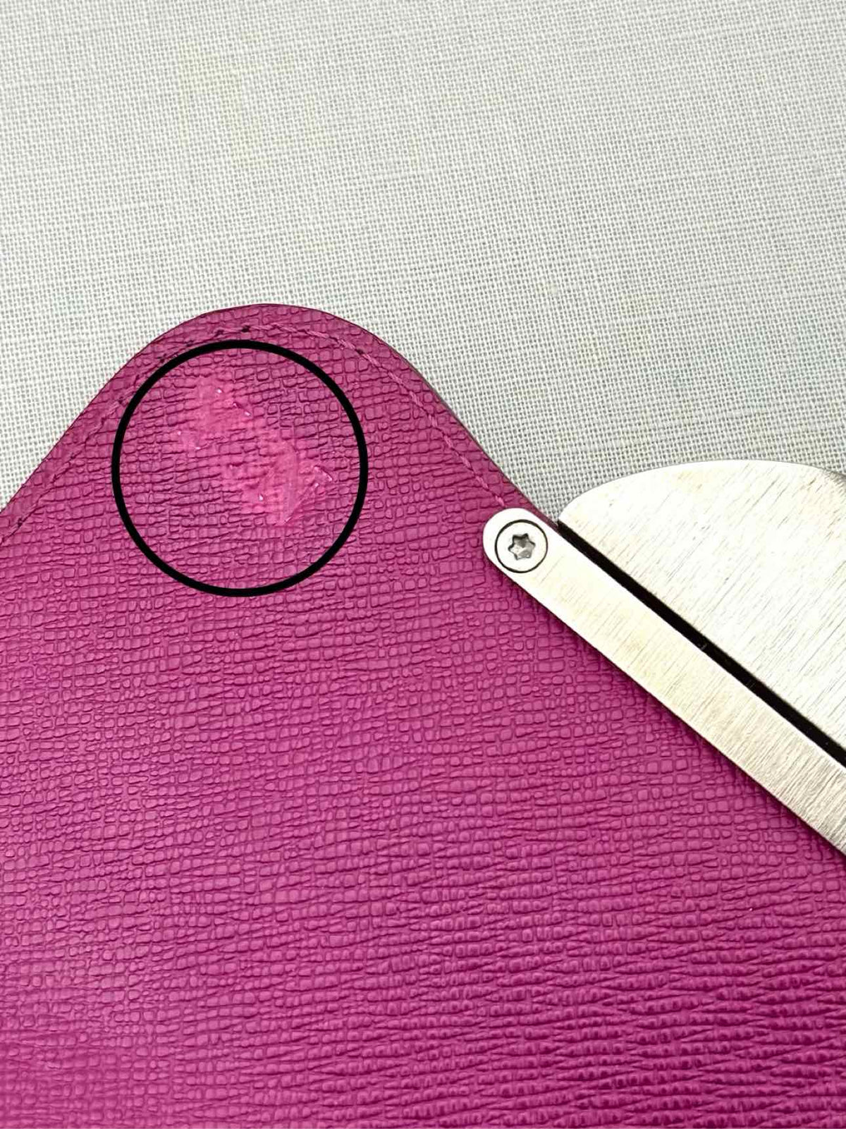 LOUIS VUITTON Purple Compact Wallet