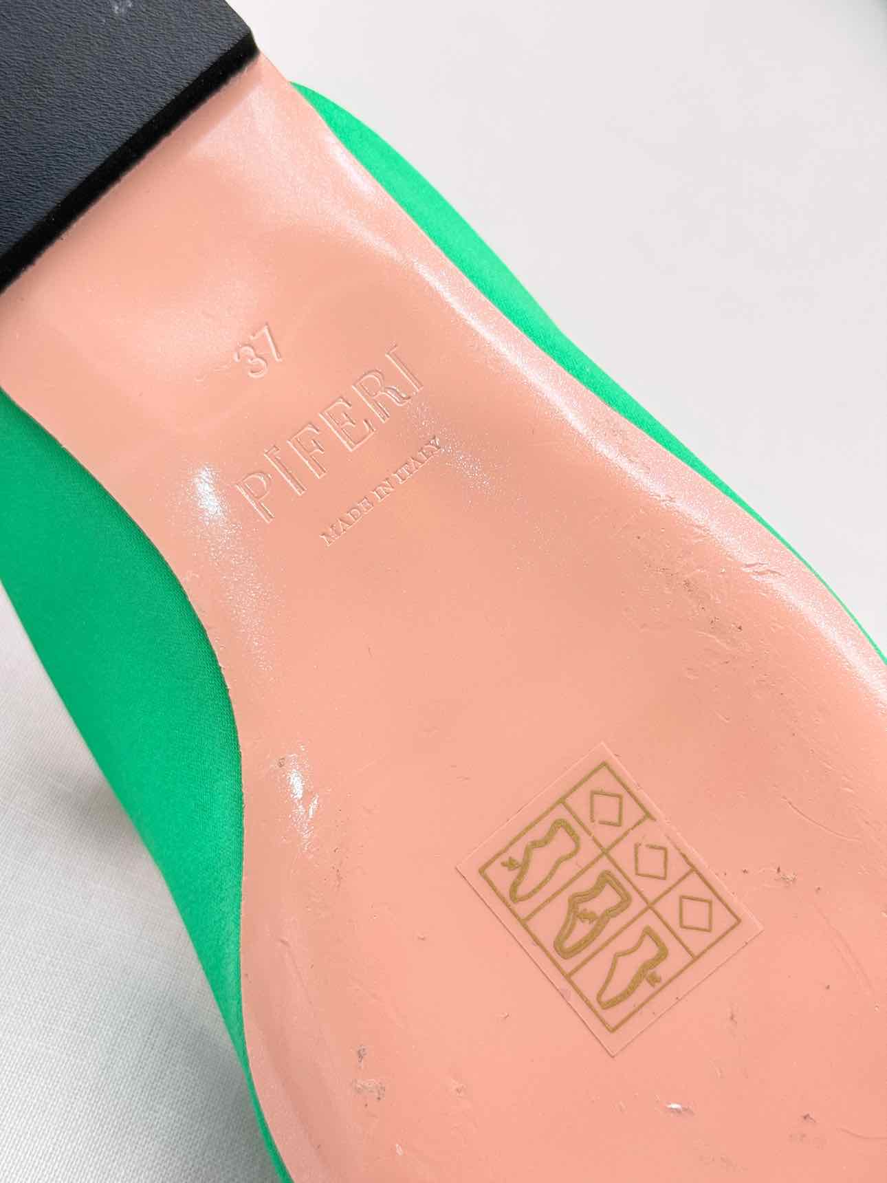 PIFERI Drizella Green Size EU 37 Mules