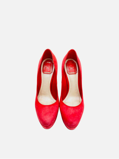 CHRISTIAN DIOR Red Pumps 36.5