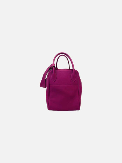 HERMES Lindy Purple Shoulder Bag