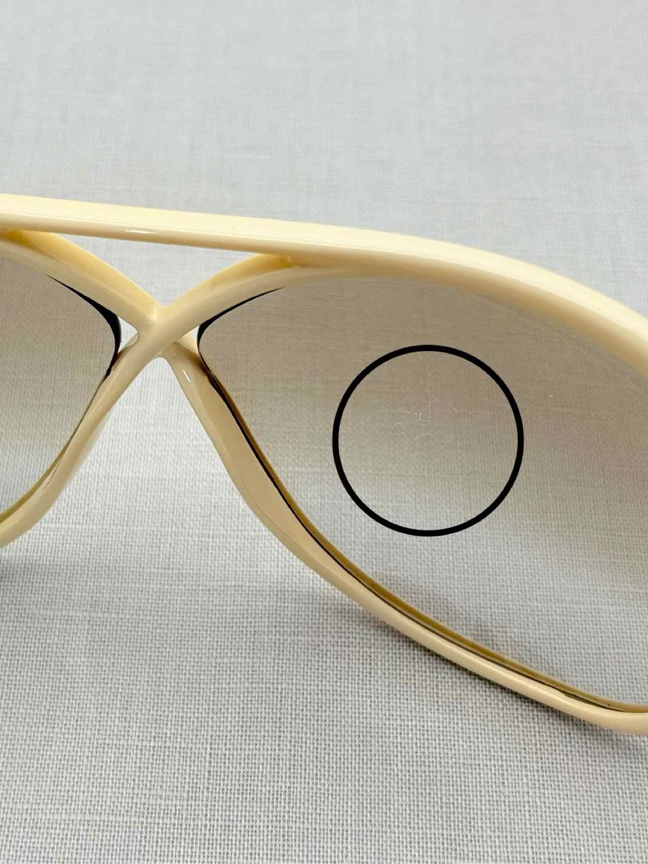 TOM FORD Cream Sunglasses