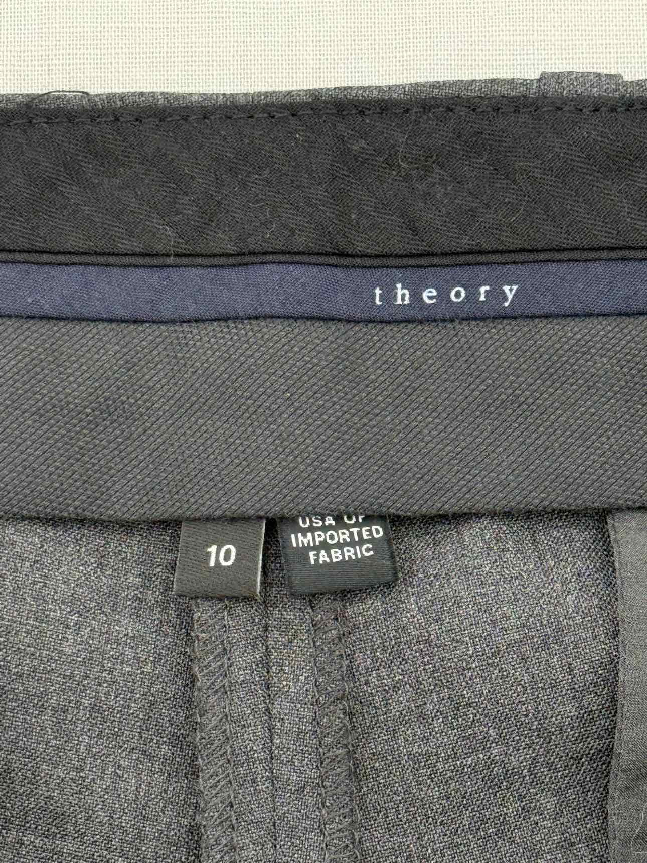 THEORY Grey Size US 10 Pants