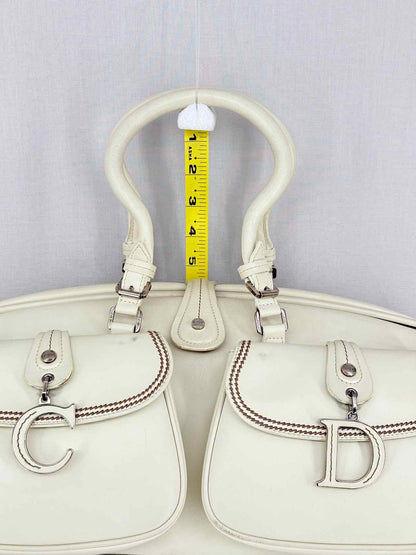 DIOR Vintage Off-white Top Handle