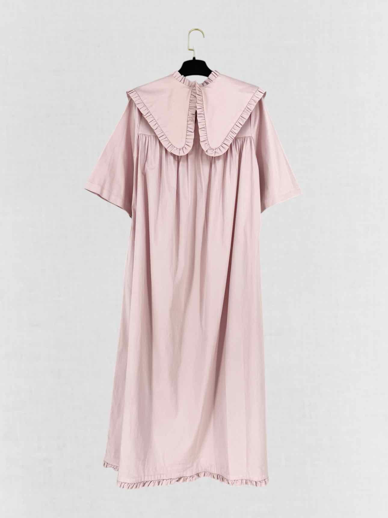 KIKA VARGAS Lourdes Pink Size Small Midi Dress
