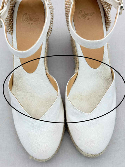 CASTANER Chiarita White Size EU 39 Wedges