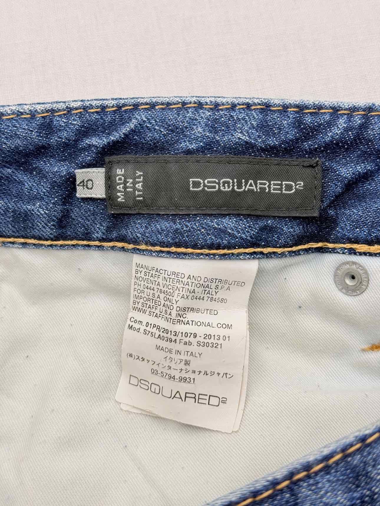 DSQUARED2 Low Waist Blue Size US 4 Jeans