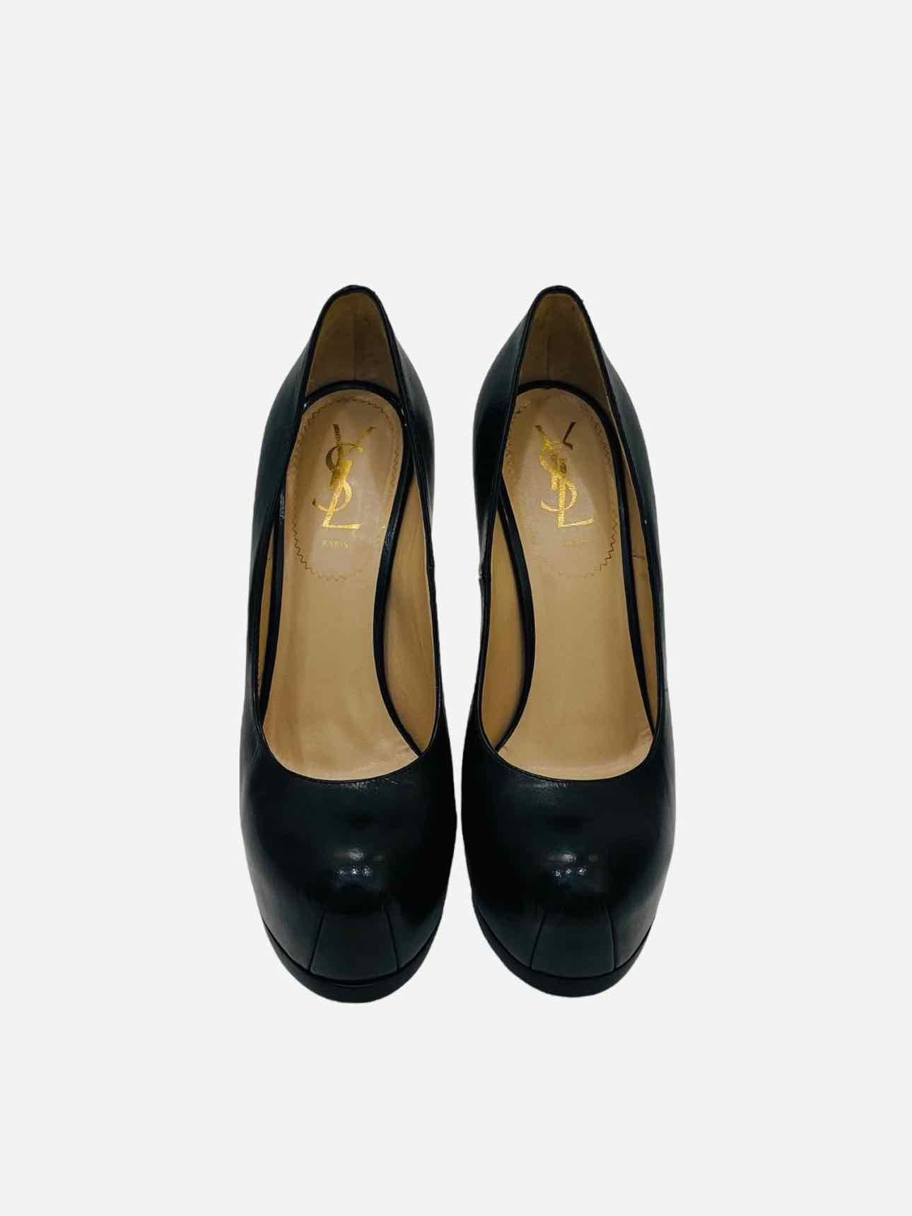 SAINT LAURENT Tribtoo Black Size EU 38.5 Pumps