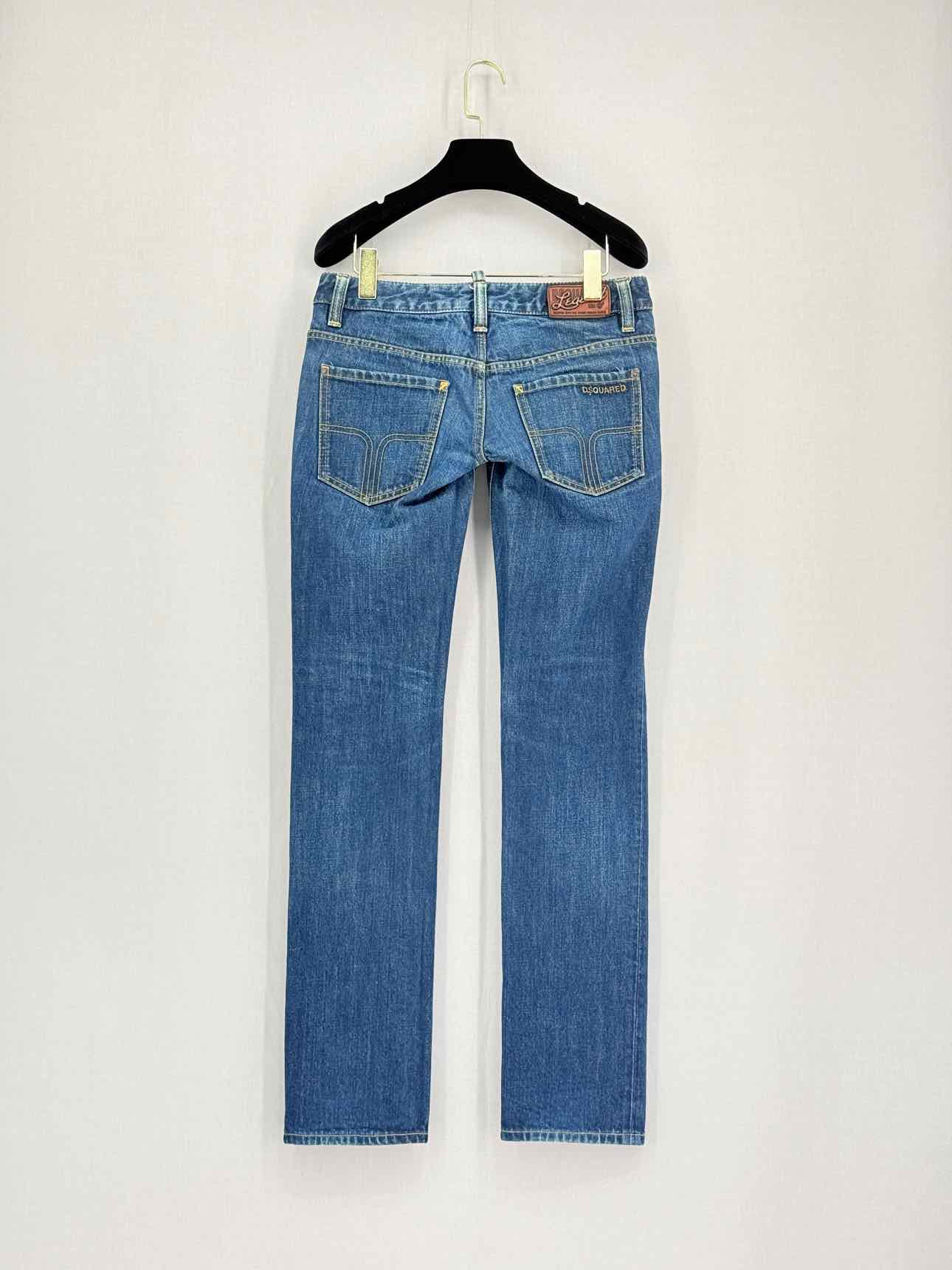 DSQUARED2 Low Rise Blue Size US 4 Jeans