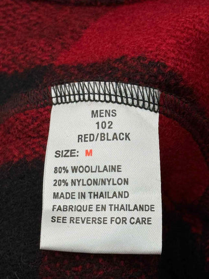 WOOL RICH Hunting Red & Black Buffalo Plaid Jacket