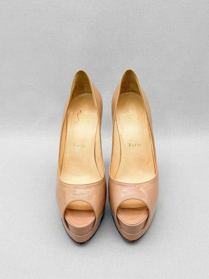 CHRISTIAN LOUBOUTIN Lady Beige Size EU 39.5 Pumps