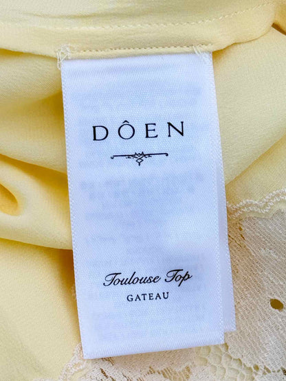 DOEN Toulouse Yellow Size Medium Top