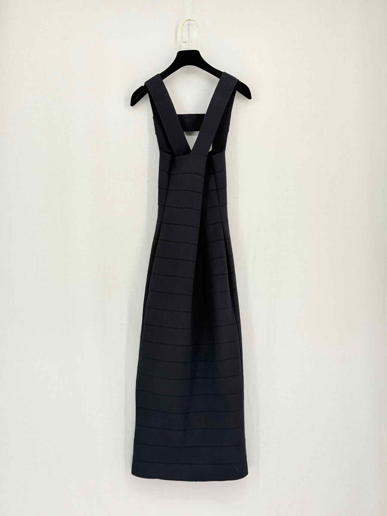 STELLA MCCARTNEY Bandage Black Size US 6 Midi Dress