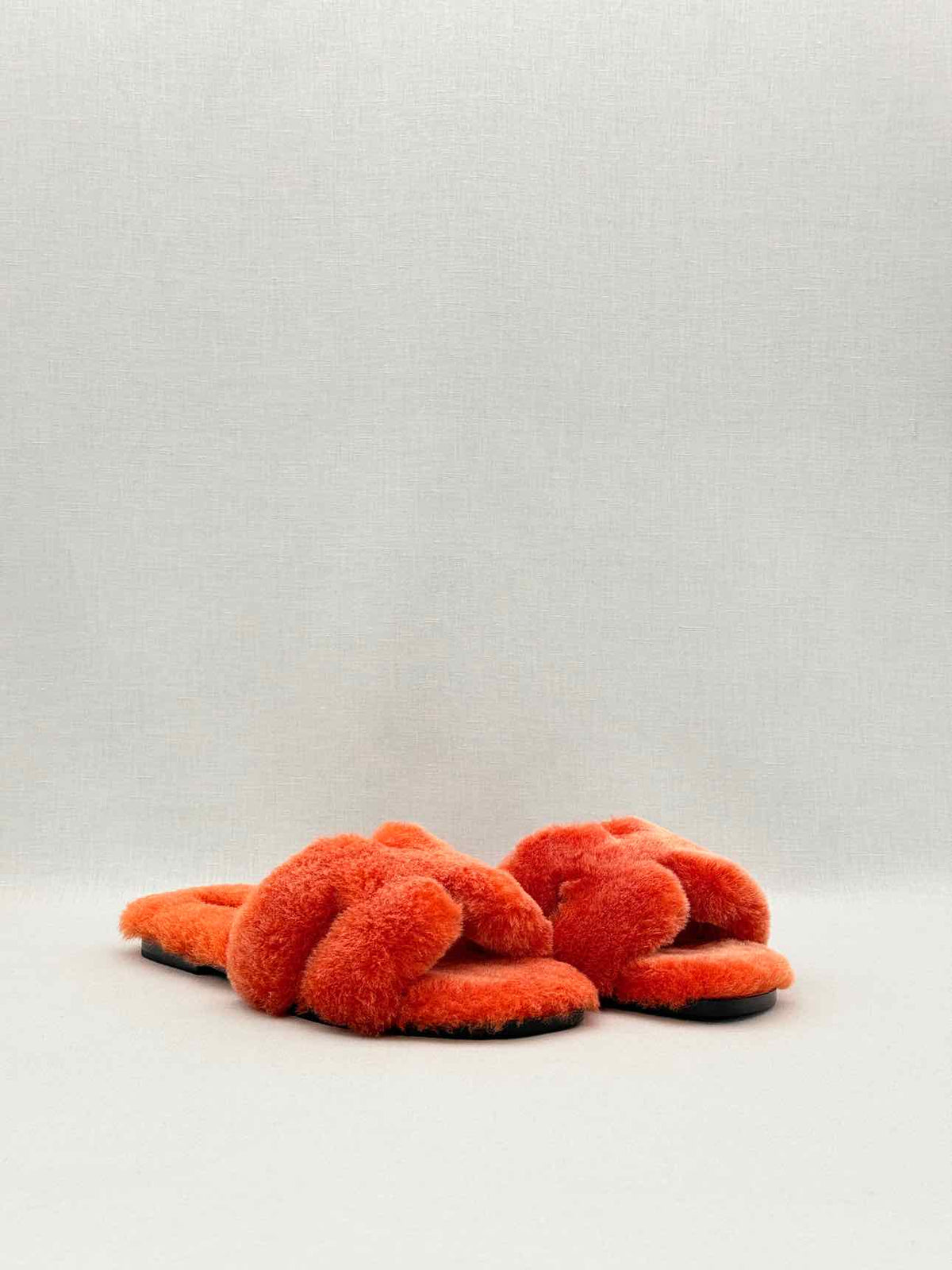 HERMES ORAN Orange Size EU 38 Sandals