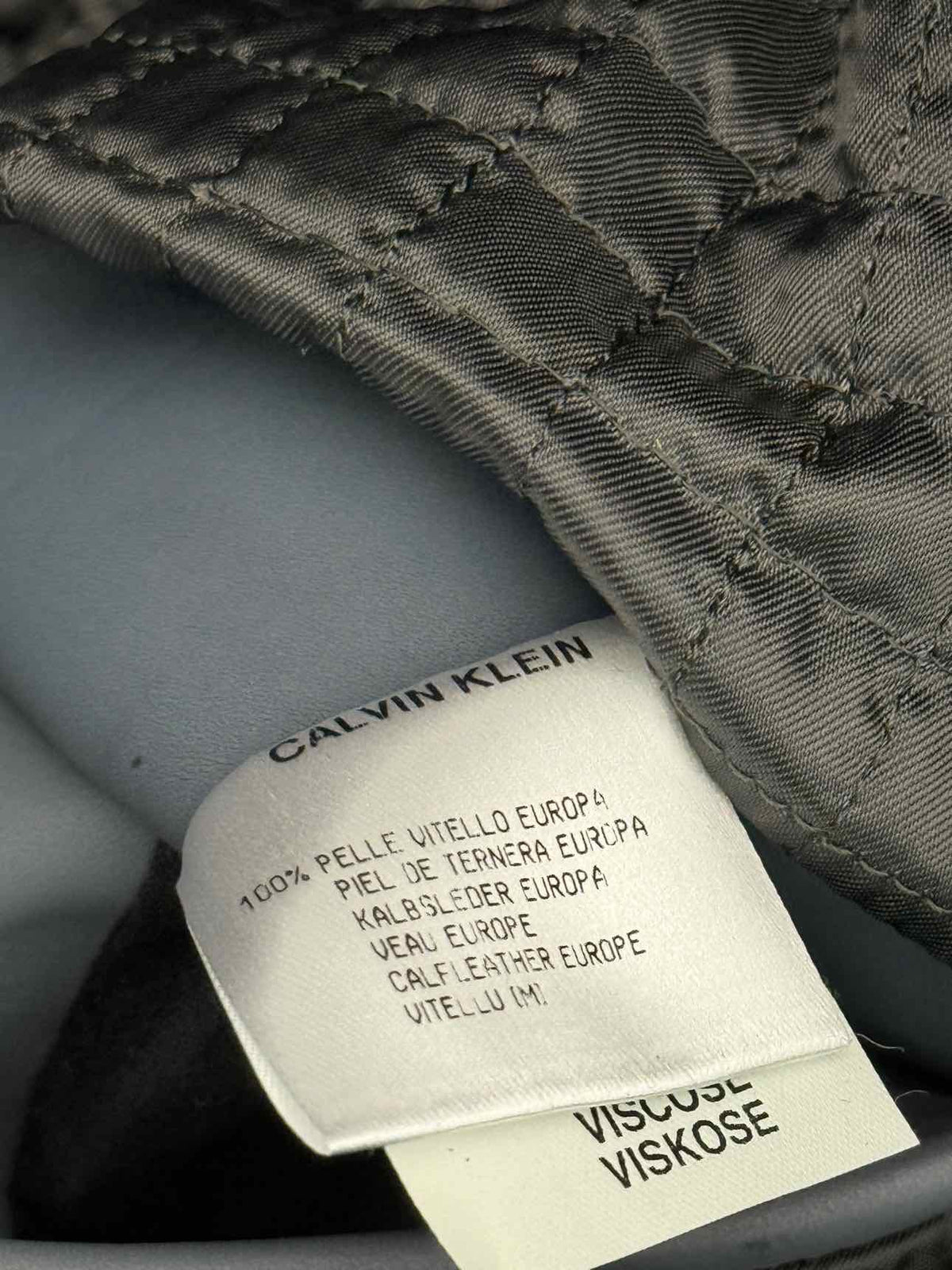 CALVIN KLEIN Zip-up Pale Blue Jacket