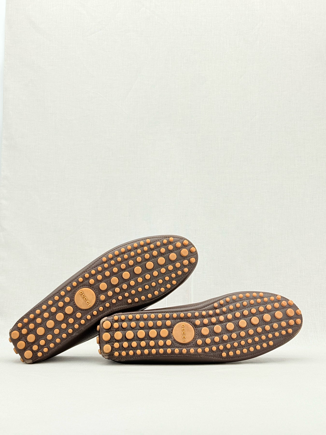 GUCCI Horsebit Brown Size EU 11.5 Loafers