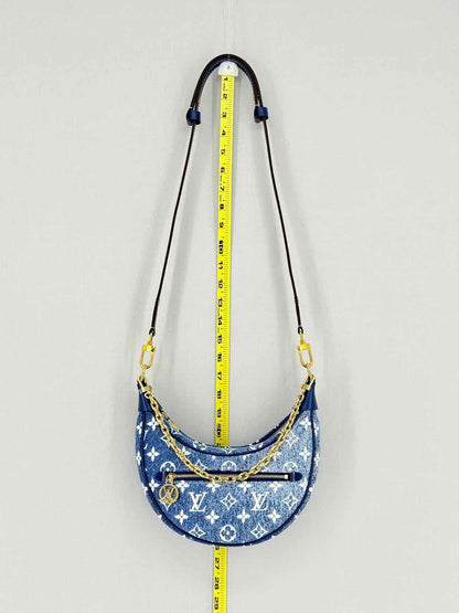 LOUIS VUITTON Loop Blue Monogram Shoulder Bag