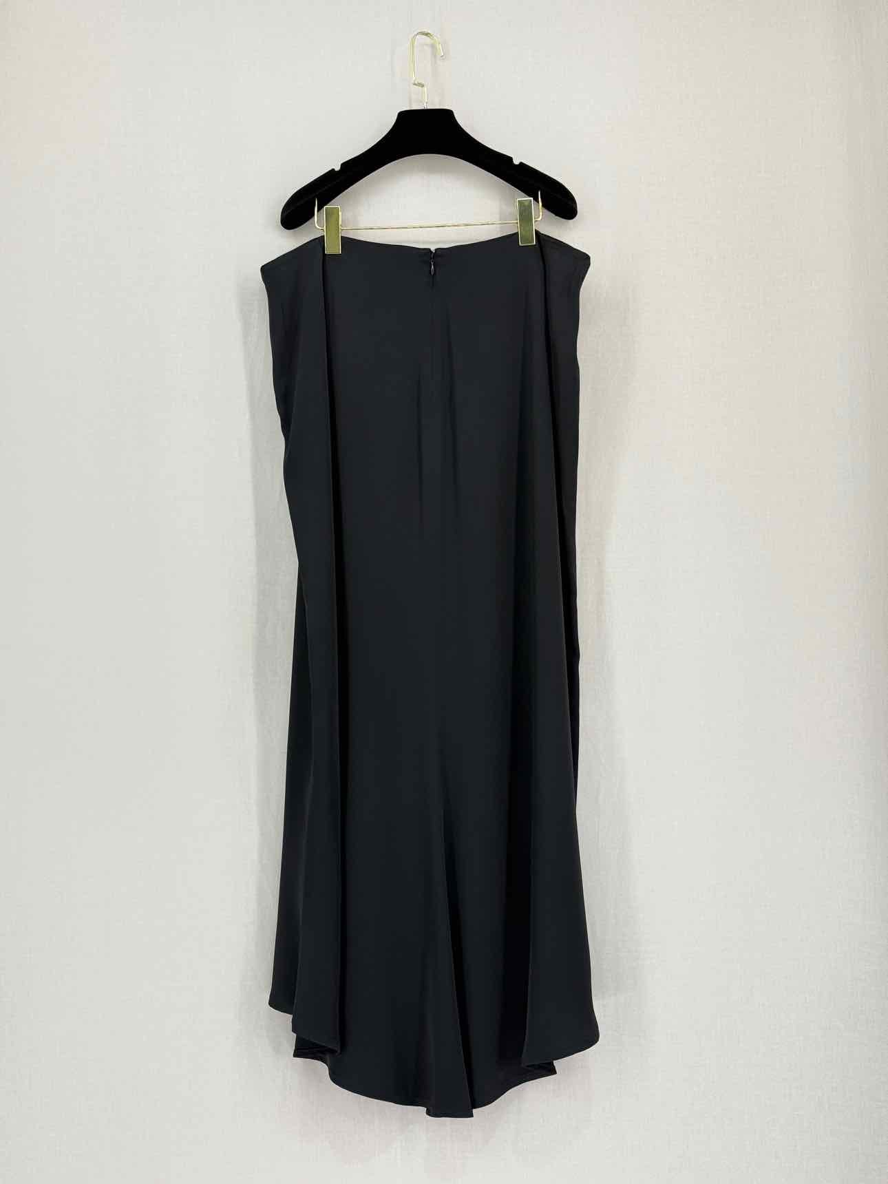 MARINA RINALDI Black Size Large Long Skirt