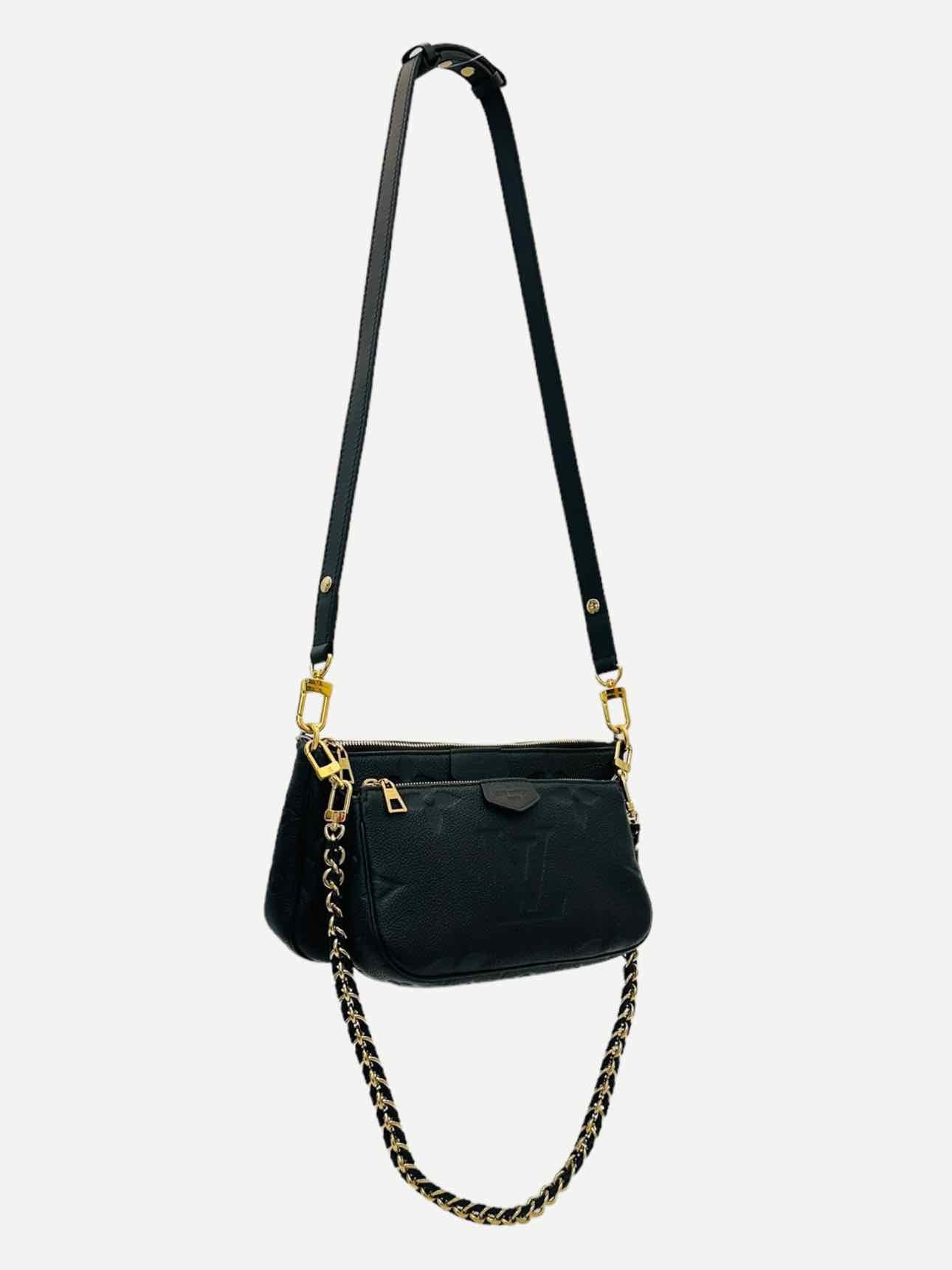 LOUIS VUITTON Black Monogram Empriente Crossbody