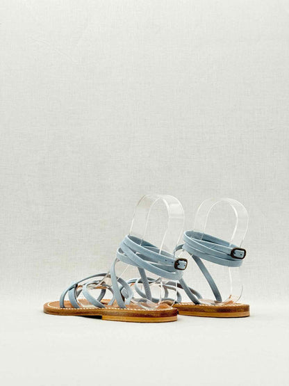 K JACQUES Zenobie Blue Size EU 39 Sandals