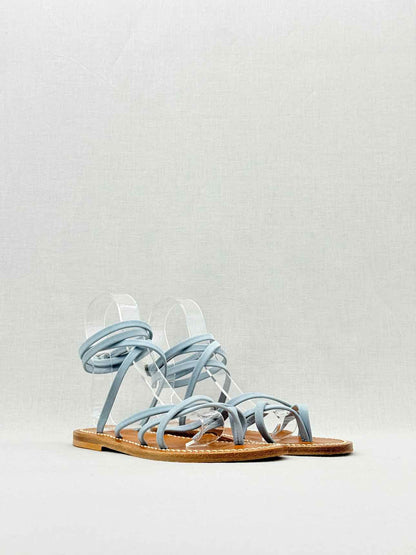 K JACQUES Zenobie Blue Size EU 39 Sandals